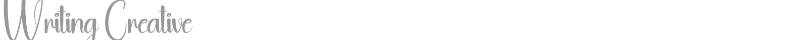 Writing Creative font preview